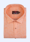 Linen Cotton Dual Tone Pitch Color For Men's Shirts