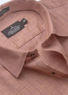 Cotton Two Tone Light Wine Colour Shirt