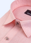 100% Cotton Matty Cloth Light Pitch Color Men's Shirts