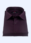 Pure Linen Dark Wine Colour Men's Shirts