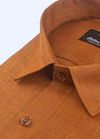 Pure Linen Dark Rast Colour Men's Shirts