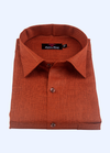 Pure Cotton Maroon cherry Colour Men's Shirts