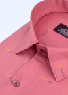 Classic Pure Cotton Gajri Pink Colour Mens Shirts