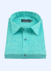 Linen Cotton Dual Tone Rama Color For Men's Shirts