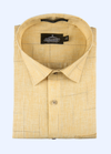 Pure Cotton Two Tone light Lemon Shirt