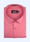 Classic Pure Cotton Gajri Pink Colour Mens Shirts