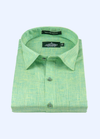Pure Cotton Two Tone Rama Green Colour
