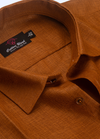 Pure Linen Dark Rast Colour Men's Shirts