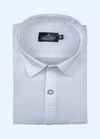 Linen Casa Pure White Men's Shirt