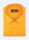 Pure Linen Mango Gold Color For Men's Shirts