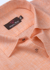 Linen Cotton Dual Tone Pitch Color For Men's Shirts
