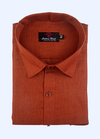 Pure Cotton Maroon cherry Colour Men's Shirts