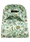 Linen Digital Maharaja Print Pista Color Men’s Shirt